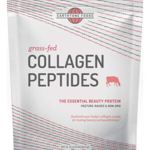Peptídeos De Colágeno Em Pó Earthtone 946 Ml Alimentados Com
