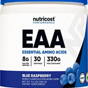Eaa Powder Nutricost 30 Porções Com Sabor De Framboesa Azul