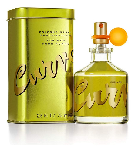 Spray De Fragrância Perfume Curve Cologne Para Homens 75ml