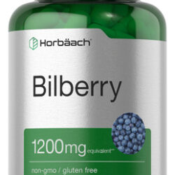 Suplemento De Extrato De Frutas De Mirtilo Horbaach 1200 Mg