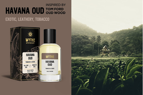 Perfume Wythe Inspirado Em Tom Ford Oud Wood 50ml Para Homen - Imagem 4