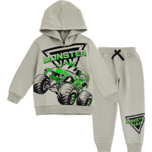 Conjunto De Roupas Monster Jam Big Boys Com Capuz E Calças D