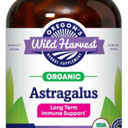 Suplementos Oregon&quots Wild Harvest Astragalus 180 Cápsulas