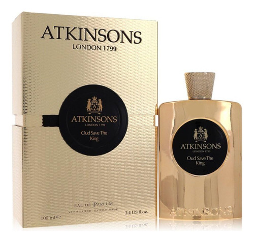 Perfume Atkinsons Oud Save The King Eau De Parfum 100ml Para - Imagem 2