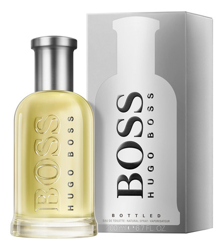 Perfume Hugo Boss Bottled Eau De Toilette 200ml For Men - Imagem 6
