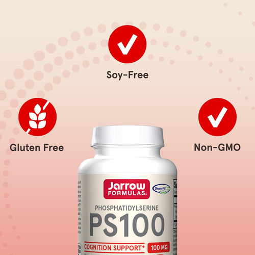 Jarrow Formulas Ps100 Fosfatidilserina 100 Mg, Suplemento Di - Imagem 5