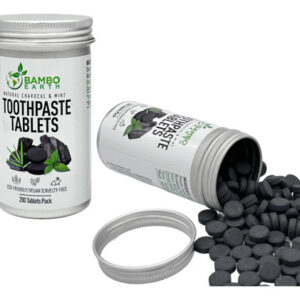 Comprimidos De Creme Dental Bamboearth Natural Whitening 200