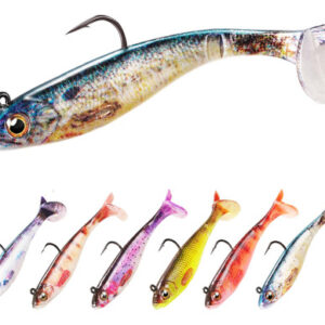 Conjunto De 6 Peças De Iscas De Natação De Plástico Macio Pa