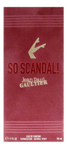 Perfume Jean Paul Gaultier So Scandal Eau De Parfum 50ml For - Imagem 5