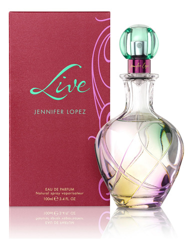 Eau De Parfum Spray Feminino Live By Jennifer Lopez 34 Oz - Imagem 2