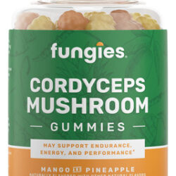 Suplemento Fungies Cordyceps Mushroom Gummies 60 Porções