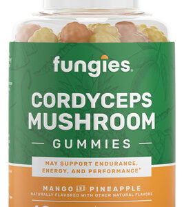 Suplemento Fungies Cordyceps Mushroom Gummies 60 Porções