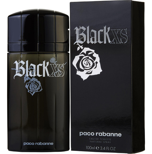 Perfume Paco Rabanne Black Xs Edt Spray Para Homens 100ml