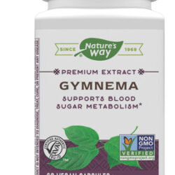Suplemento: Cápsulas Nature's Way Gymnema 500 Mg (60 Unidade