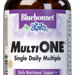 Suplemento Bluebonnet Nutrition Multi One Com Ferro 120 Cáps