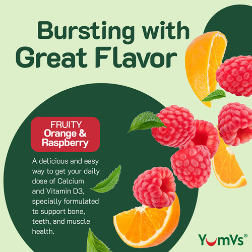 Suplemento: Yumvs Calcium Gums + Vitamina D3 (60 Unidades) - Imagem 6