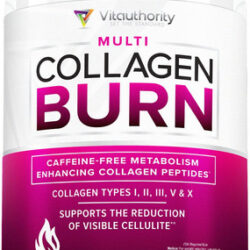 Colágeno Em Pó Vitauthority Collagen Burn U Perda De Peso