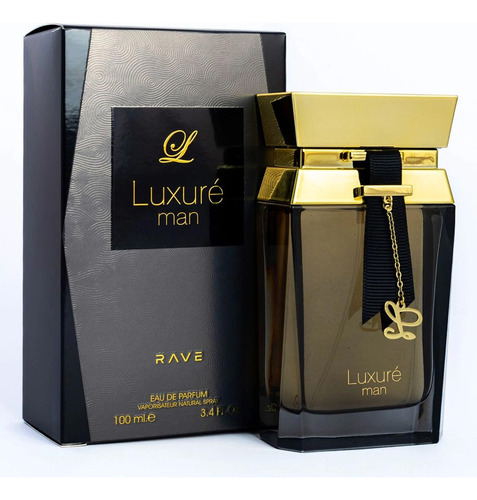 Perfume Rave. Luxure Man Eau De Perfum 100ml Para Homens - Imagem 2