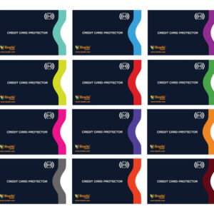 Conjunto De Viagem Boxiki Com Mangas De Bloqueio Rfid De 12