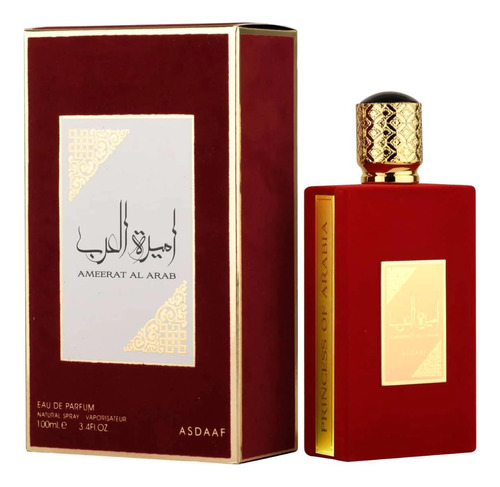 Perfume Asdaaf Ameerat Al Arab Eau De Parfum 100ml Para Mulh - Imagem 2