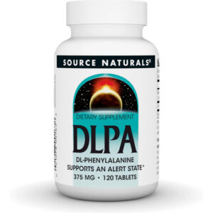 Suplemento Source Naturals Dlpa Dl-fenilalanina 375 Mg 120 G