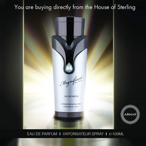 Perfume Armaf Magnificent Eau De Parfum 100ml Spray Para Hom - Imagem 3