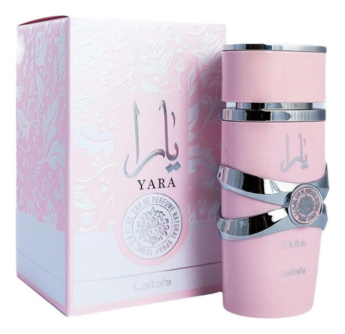 Perfume Yara Pink Eau De Parfum 100ml Para Mulheres De Longa Duração