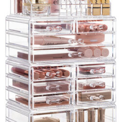 Organizador De Armazenamento De Maquiagem Hblife Acrylic Com