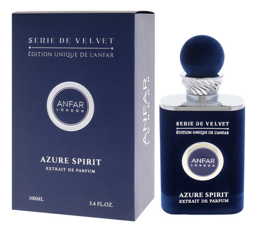 Perfume Anfar Velvet Azure Spirit Extrait De Parfum 100ml - Imagem 4