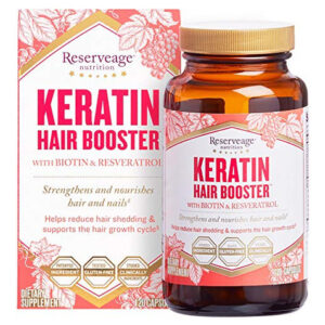 Suplemento Reserveage Keratin Hair Booster 120 Cápsulas