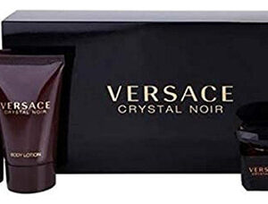 Perfume Set Versace Crystal Noir Eau De Parfum 5ml + 24ml