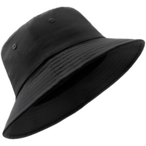 Chapéu De Sol Bucket Zylioo Extra Grande, Leve, Preto