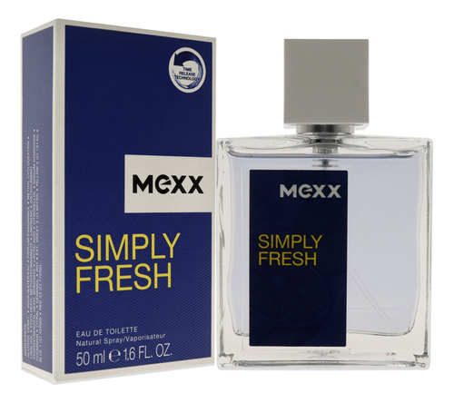 Perfume Mexx Simply Fresh Para Homens Edt 50ml - Imagem 3