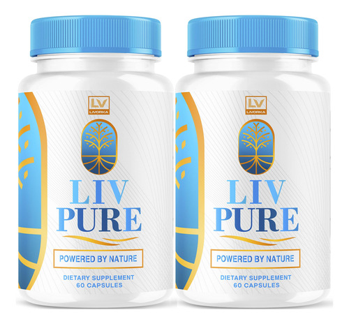 Suplemento Livorka Liv Pure 120 Cápsulas Por 60 Dias