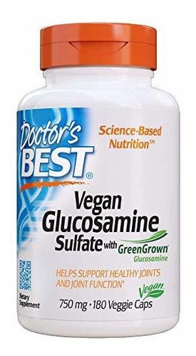 Doctors Best Vegan Glucosamina Joint Support Nongmo