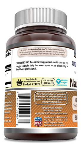 Suplemento Dietético Amazing Formulas Nattokinase 100mg 90 C - Imagem 2