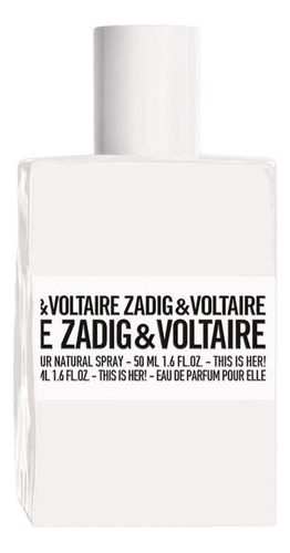 Perfume Zadig & Voltaire This Is Her Eau De Parfum 50ml Spra