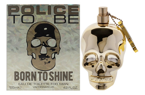 Perfume Police To Be Born To Shine Edt 125ml Para Homens