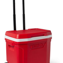 Rolo Cooler Igloo Profile Ii De 28 Litros Com Rodas - Vermel