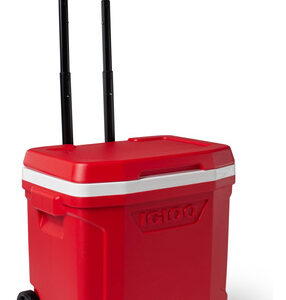 Rolo Cooler Igloo Profile Ii De 28 Litros Com Rodas - Vermel