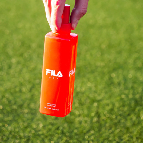 Perfume Fila Red Para Homens Eau De Toilette 250ml - Imagem 2