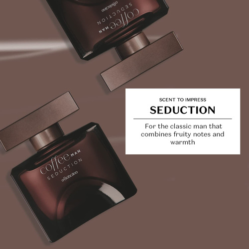 Perfume O Boticario Coffee Man Seduction Eau De Toilette 100 - Imagem 2