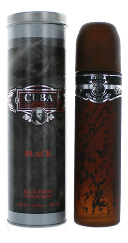 Perfume Cuba Black By Cuba Eau De Toilette 100ml Para Homens
