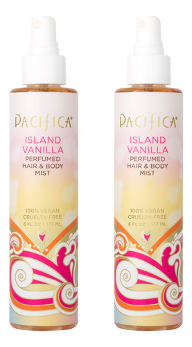 Spray De Névoa Para Cabelo E Corpo Pacifica Island Vanilla 3
