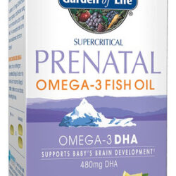 Suplemento Garden Of Life Prenatal Dha Omega 3 Óleo De Peixe