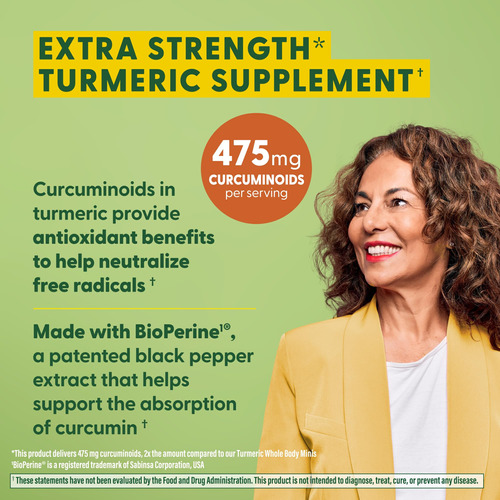 Suplemento Megafood Turmeric Curcumin Extra Strength 60 Comp - Imagem 4