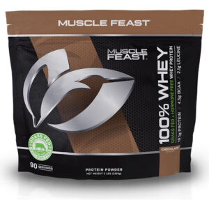 Whey Protein Muscle Feast 100% Chocolate Alimentado Com Capi