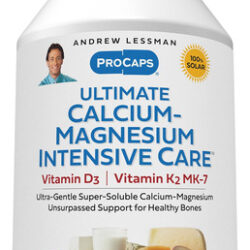 Suplemento Andrew Lessman Ultimate Cálcio-magnésio 180 Cap