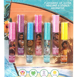 Conjunto De Brilho Labial Townley Girl Disney Moana 7 Peças