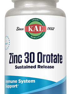Suplemento Kal Zinc Orotato De Liberação Sustentada 30 Mg 90